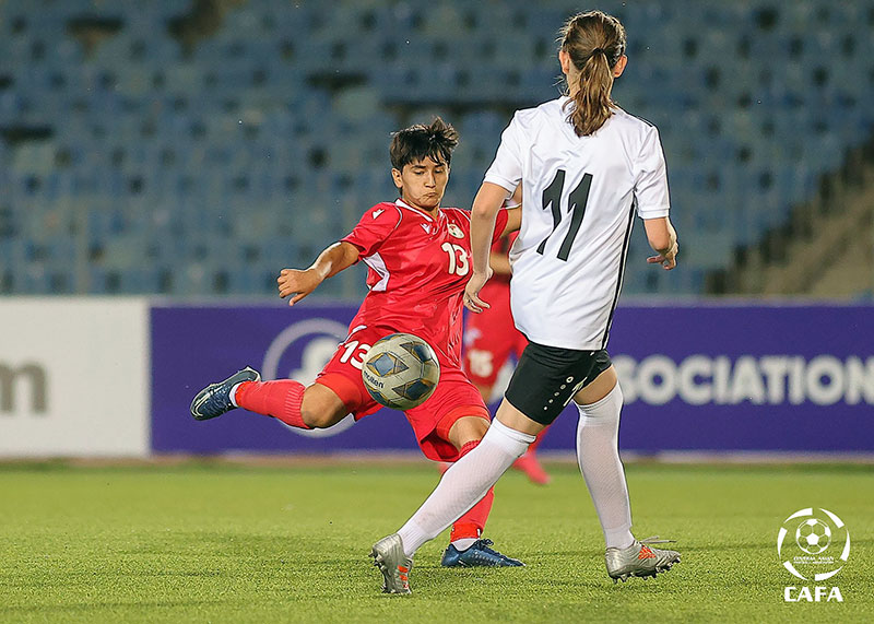 Turkmen football players tied with the team of Tajikistan at the CAFA-2022 championship in Dushanbe